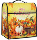 cfpolar Kitchen Aid Mixer Cover Compatible with 6-8 Quarts Thanksgiving Pumpkin Sunflower Stand Mixer Cover Kitchen Aid Mixers Accessories Appliance Organizer Bag Dust Covers with Zipper Pocket