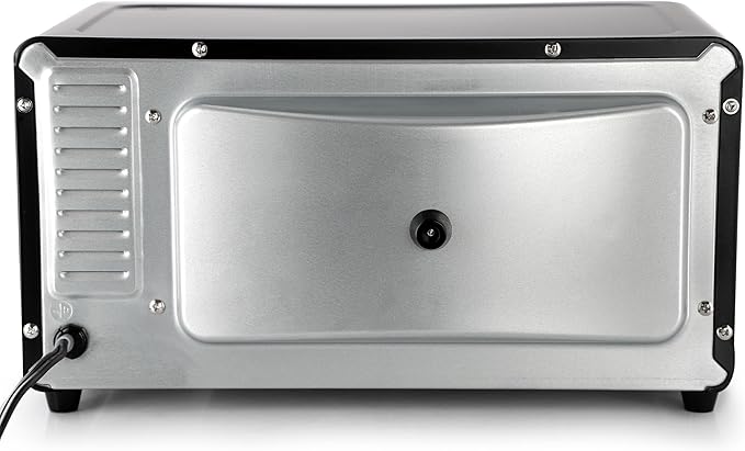 MegaChef 9.5 Quart Electric Counter Top 2 Slice Toaster Oven with Built in Timer Bake Broil Toast (Black)
