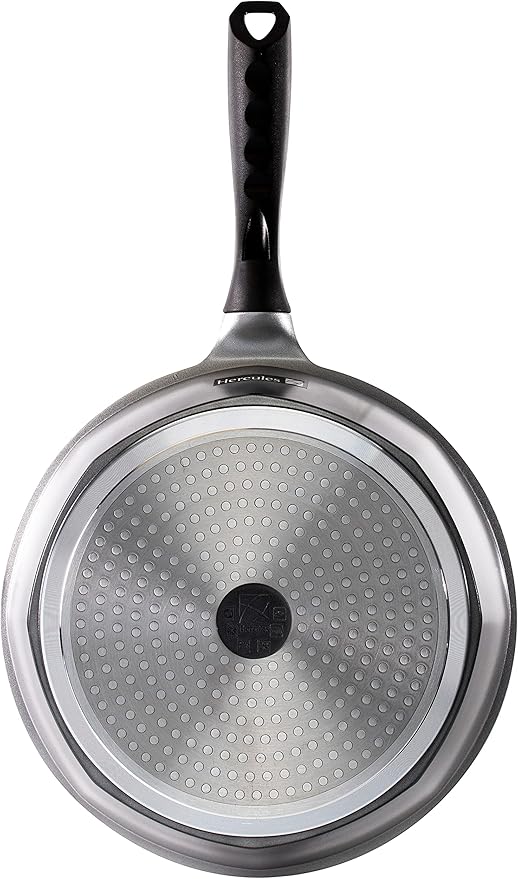 Hercules by Mundial 10-Piece Nonstick Ceramic Cookware Set – Non-Toxic Pots &amp Pans Induction Compatible Tempered Glass Lids Dishwasher Safe