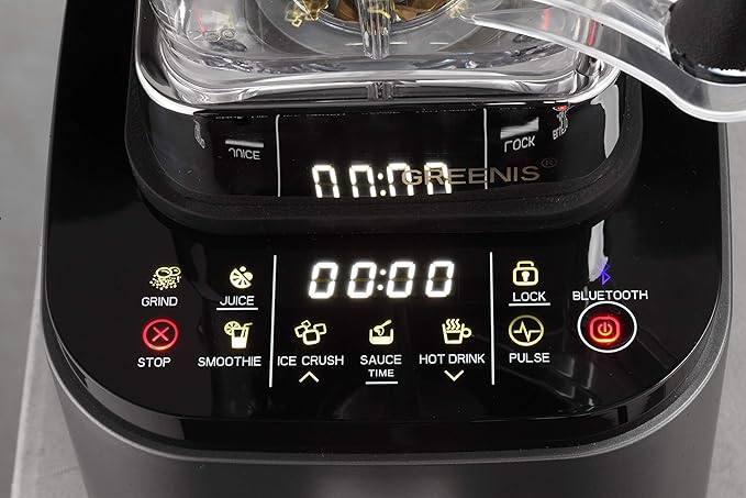 Greenis FGR 8830 Smart Power Blender - WHITE with Thermometer in Tamper