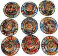 12 Piece Talavera Dinnerware Set | Handmade Mexican Pottery | Unique Floral Patterns