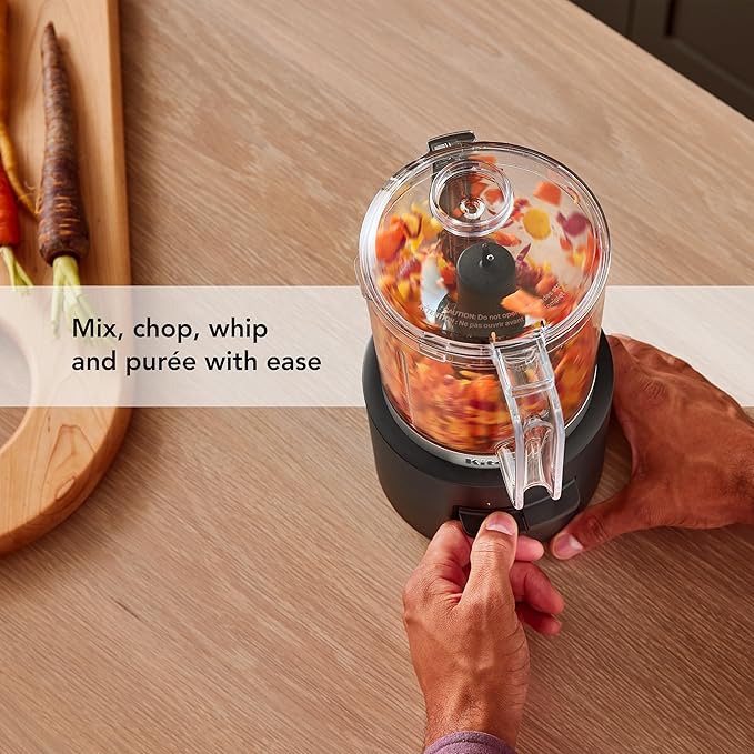 KitchenAid Go™ Cordless Food Chopper - battery included KFCR531 Black Matte