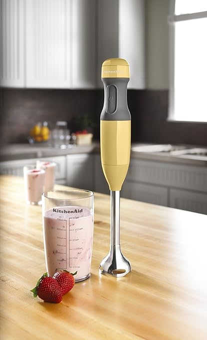 KitchenAid KHB1231MY 2-Speed Hand Blender Majestic Yellow