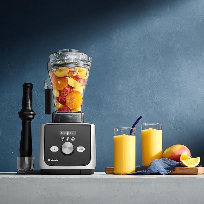 Vitamix Ascent X5 Blender with 10 Blending Programs Self-Cleaning Program Professional-Grade Blender for Smoothies Soups and More Stainless-Steel Blades 48 Oz Container Polar White