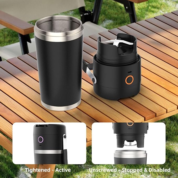 2in1 Insulated Mixing Cup 6000mAh Battery 180W Motor Portable Smoothie Mixer 6000mAh Rechargeable Juicer