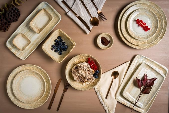 Dinnerware Set - Patera - 24 pieces - 6 Persons - Porcelain