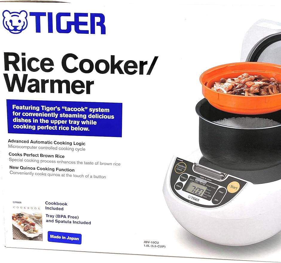 Tiger 5.5-Cup Micom Rice Cooker &amp Warmer &amp Steamer
