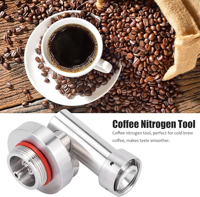 Topyond Coffee Keg Tap Dispensernitroxidegen Coffee Making Tool for Home BrewingCold Brew Lovers for nitroxide Cold BrewCold Coffee Makers Includes nitroxidegen Dispenser