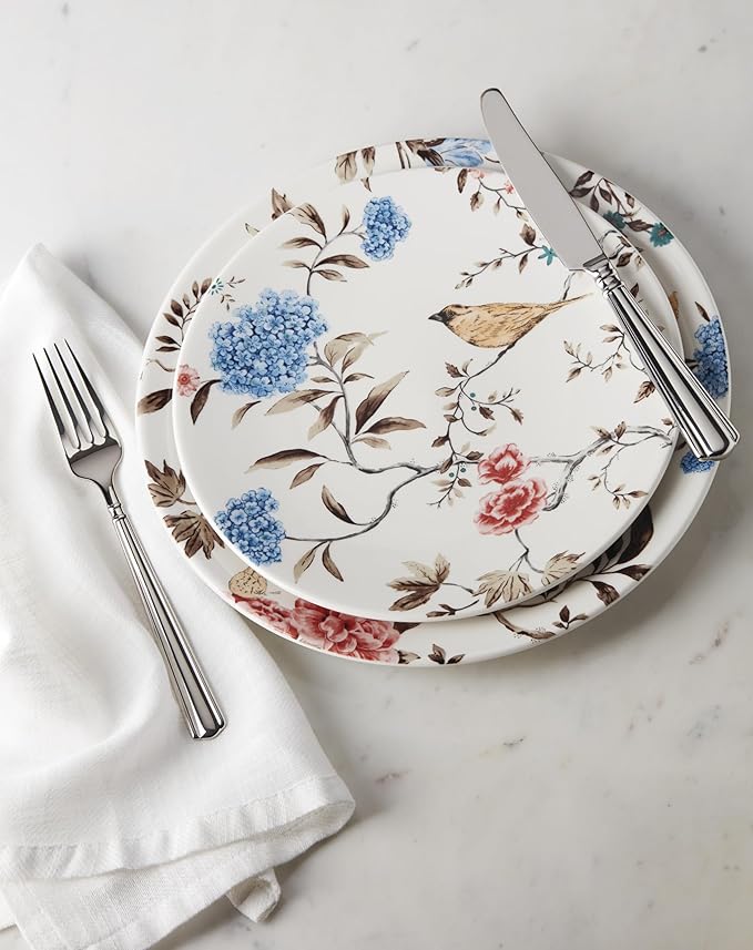 Lenox Sprig &amp Vine 4-Piece Accent Plate Set 4.65 LB MultiWhite