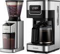 SHARDOR Professional Conical Burr Coffee Grinder 10-Cup Programmable Coffee Maker