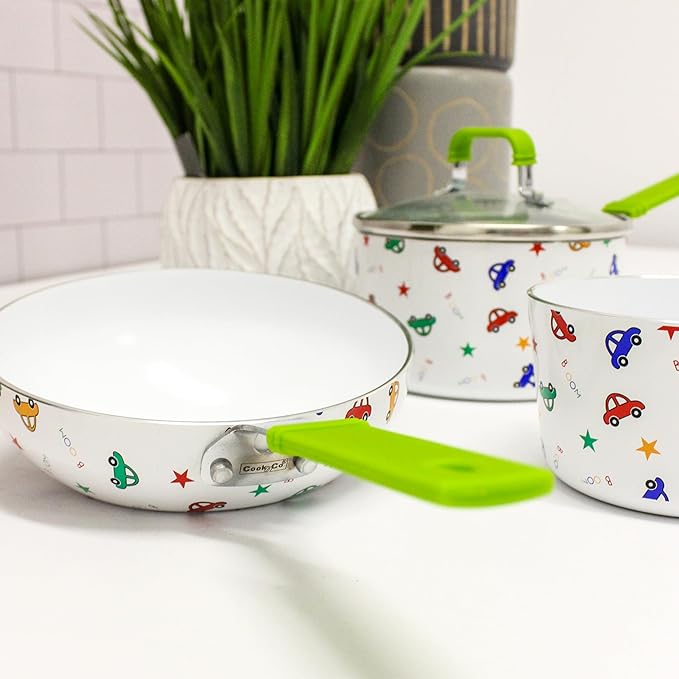 BergHOFF Children's Line Cookware Set-Boys Multicolored