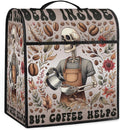 cfpolar Kitchen Aid Mixer Cover Compatible with 6-8 Quarts Halloween Skull Coffee Stand Mixer Cover Kitchen Aid Mixers Accessories Appliance Organizer Bag Dust Covers with Zipper Pocket