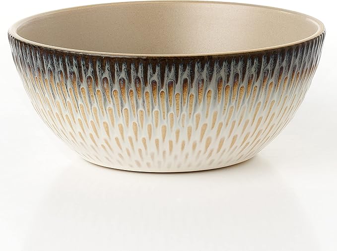 Lorren Home Trends 16 Piece Stoneware Set-Blue Drop