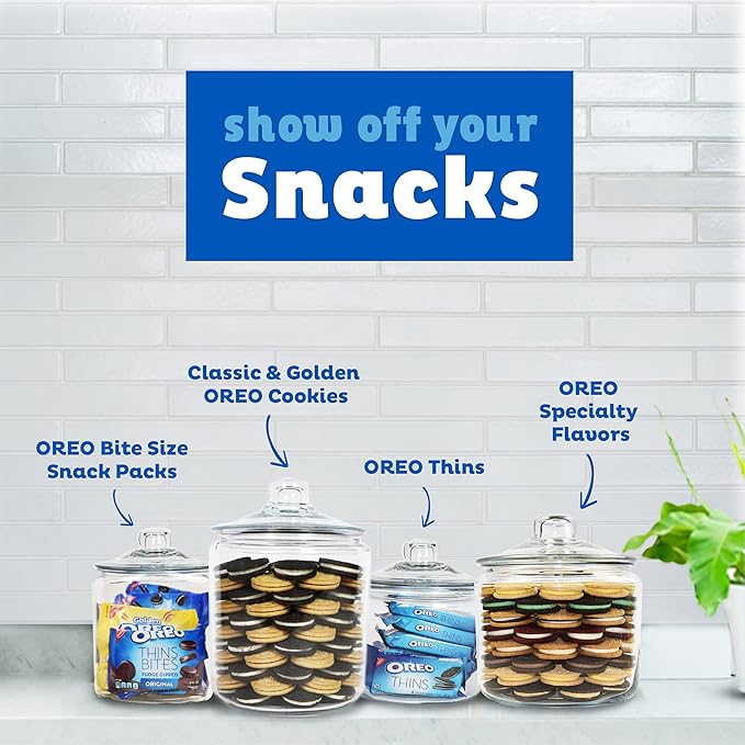 OREO Chocolate Sandwich Cookies School Lunch Box Snacks 2.4 Ounce (Pack of 12)