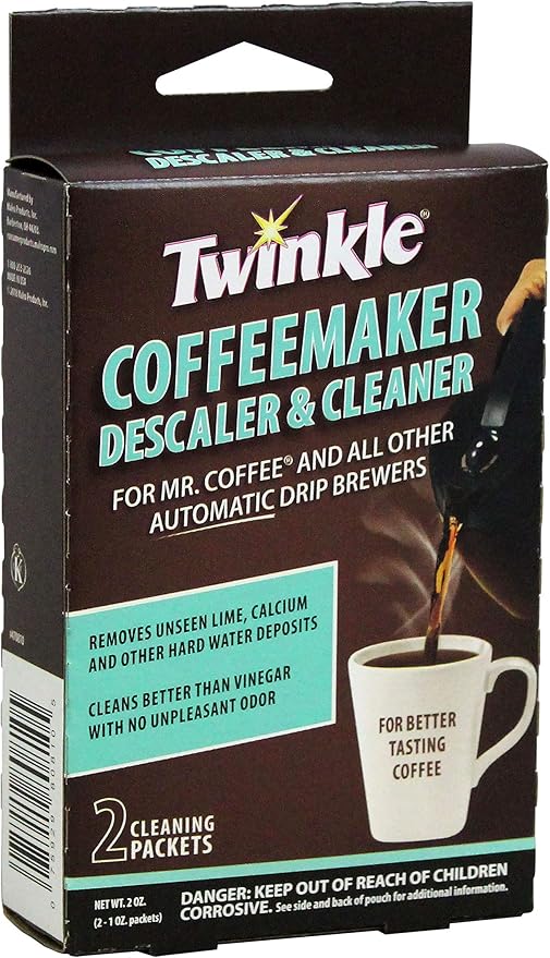 Mr. Coffee Twinkle Coffeemaker Descaler &amp Cleaner2 Count -18 Ounce (Pack of 9)