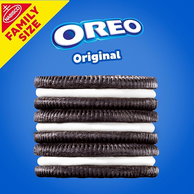 OREO Chocolate Sandwich Cookies Family Size 12 - 18.12 oz Packs