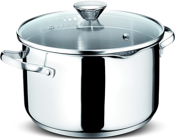 Lagostina Smart Set of Saucepans in Stainless Steel 9 Pieces)
