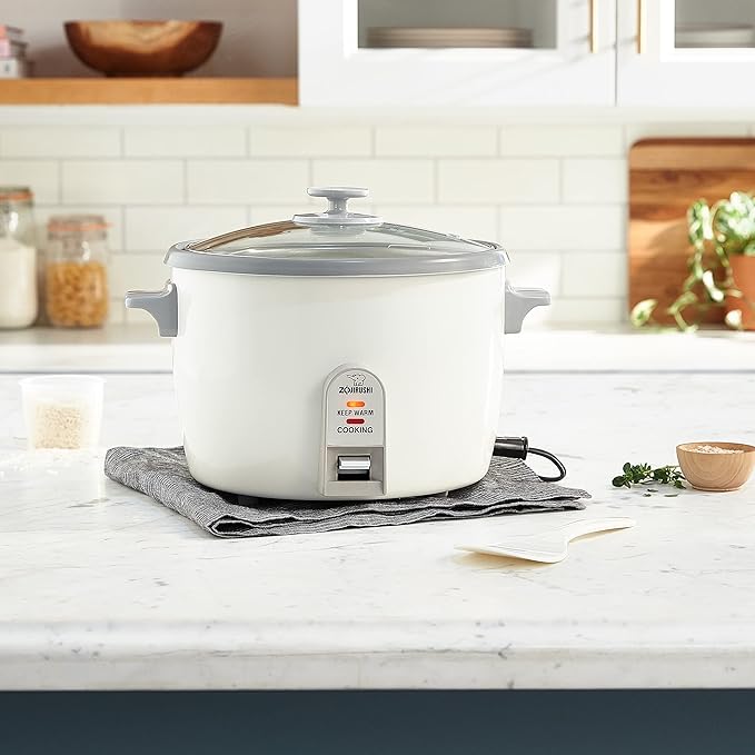 Zojirushi NHS-18 10-Cup (Uncooked) Rice CookerWhite