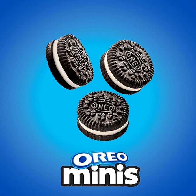 OREO Minis Chocolate Sandwich Cookies 12 - 3.5 oz Snack Cups