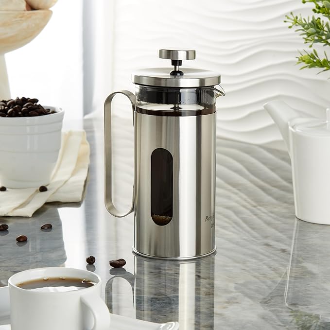 Berghoff Leo Maestro Stainless Steel French Press 12oz