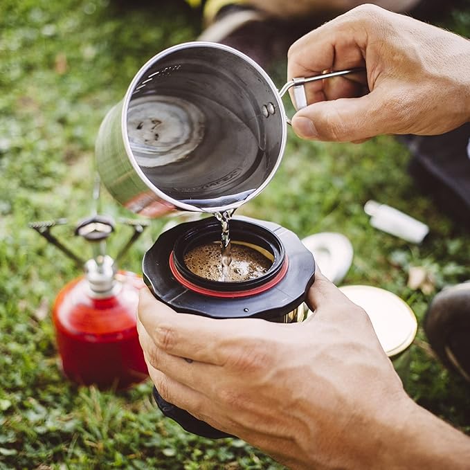 Cafflano Kompact : Portable Coffee Maker French Press Coffee Press Immersion Pour Over Cold Brew Maker