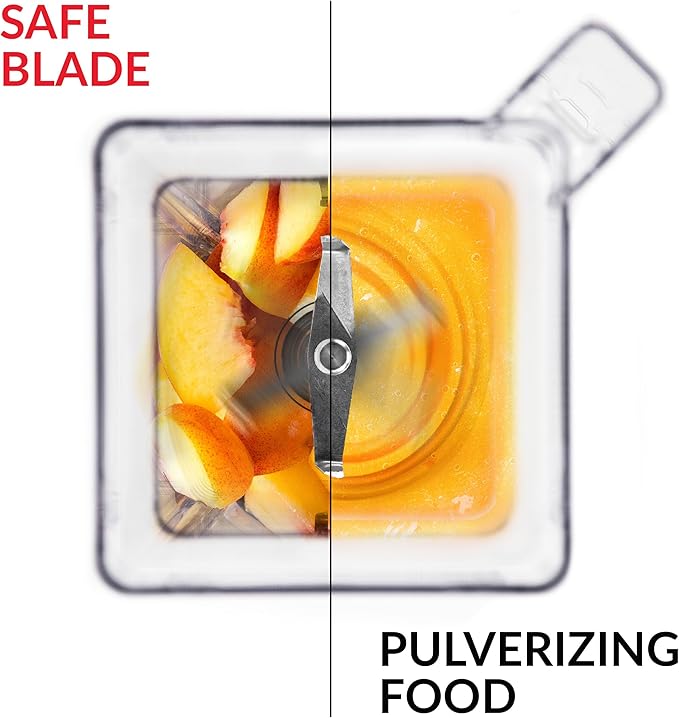 Blendtec Professional 800 - Blender with WildSide+ Jar (90 oz) for Smoothies &amp Frozen Drinks - Quietest Professional-Grade Power - 11-Speed Touch Slider - Easy to Clean - Black