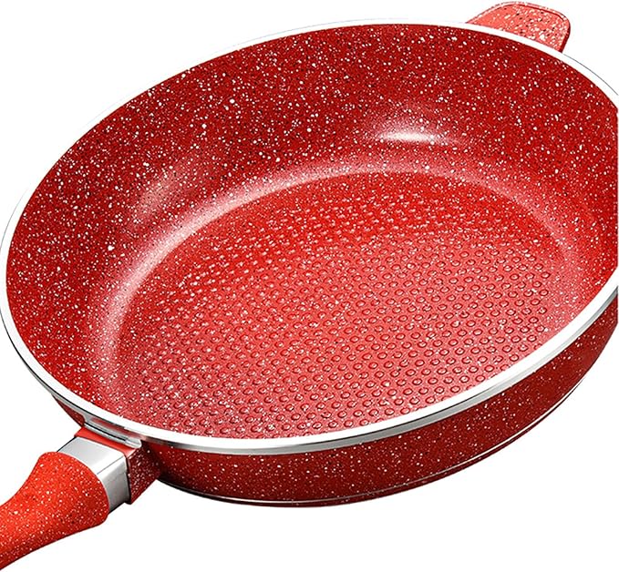 Cookware Seat Set of 18 Pieces Aluminum Marbled Coating Pant and Pits Set with Full Set of Spatulas Compatible with All Heat Sources（Induction Cooker Can Not Be Use） Green