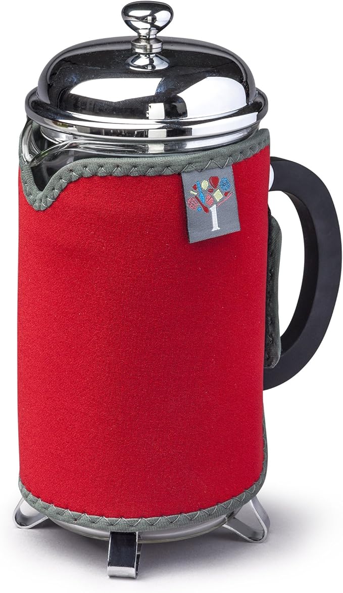 Zeal 8 Cup Cafetiere Insulated Jacket – Red