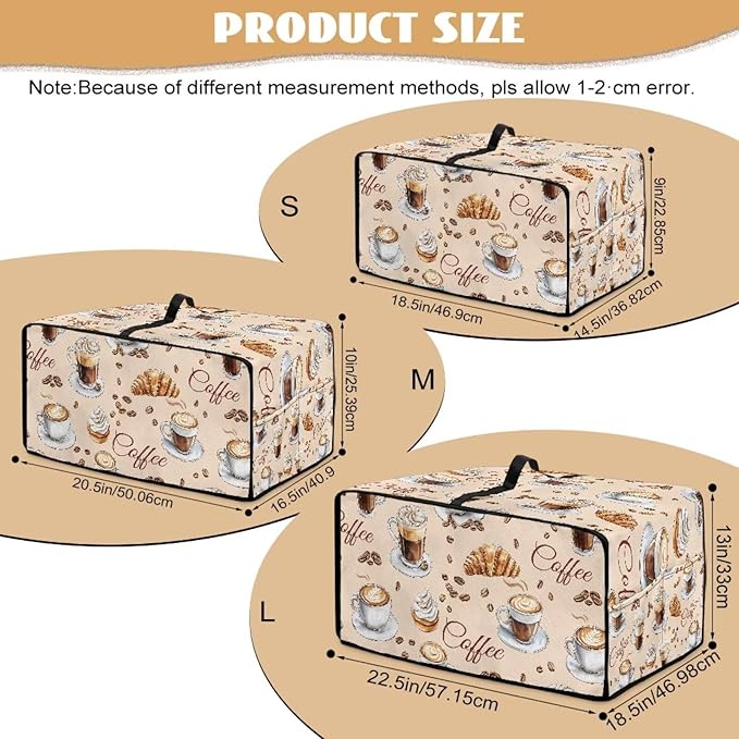 Coffee Cake Toaster Oven Air Fryer Cover Heat-Resistant Waterproof Dust-proof Protective Covers Compatible with Smart Oven Air Fryer Smart Oven for Parties &amp Gatherings