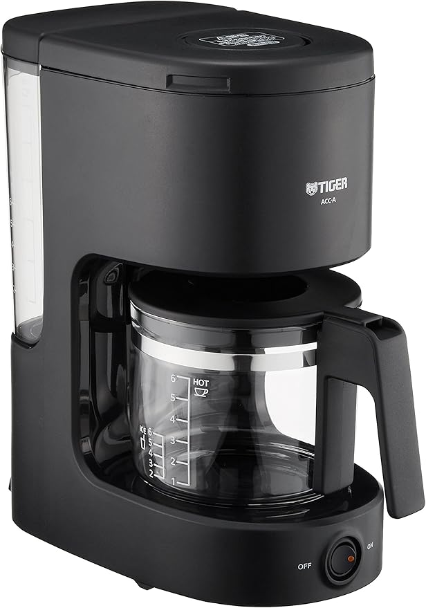 Taigamahobin (TIGER) Tiger Coffee Maker (0.81L) Black ACC-A060-K
