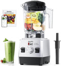 Aeitto Blenders for Kitchen with 68Oz. Large Capacity 1800W Max Power Smoothie Blender 3 Preset Programs &amp 7 Speeds Professional Countertop Blender for Smoothies Ice Crush Generation2 Silver