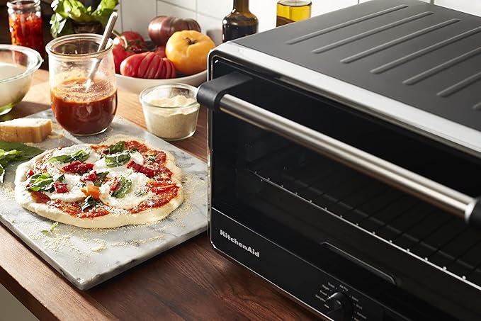 KitchenAid Digital Air Fry Countertop Oven KCO124BM Black Matte