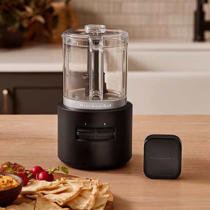 KitchenAid Go™ Cordless Food Chopper - battery included KFCR531 Black Matte