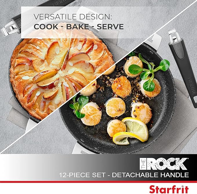 Starfrit 12PC SPC SV ST W/DTCH HND