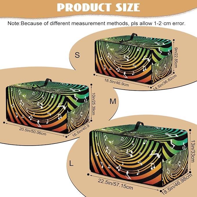Music Pattern Bread Maker Covers Anti Dust Toaster Oven Cover for Kitchen Counter Decorative Toaster Oven Air Fryer Cover Compatible with Air Fryer Toasters Smart Oven Black