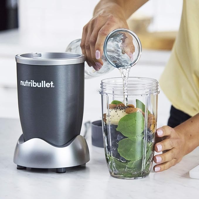 Magic Bullet NutriBullet 600W 8 Pieces Smoothie Blender - Grey - NBR0802