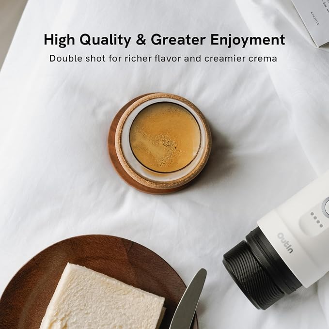 OutIn Nano Espresso Accessories Kit Basket Plus double shot