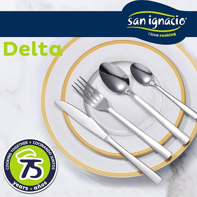5 Piece Kitchen Battery Pack + Cutlery Set 24 Pieces Stainless Steel