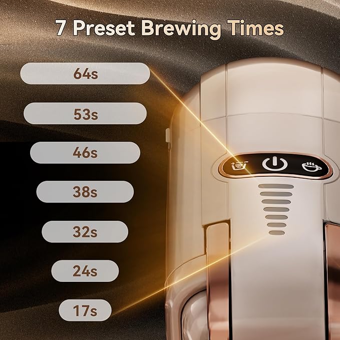 HIBREW H2B 5-in-1 Pod Coffee Maker - Compatible With 4 Coffee Capsule as Well as Espresso Powder Makes Iced Coffee Espresso Cappuccino Long Black. Hotel Kitchen Coffee Machine