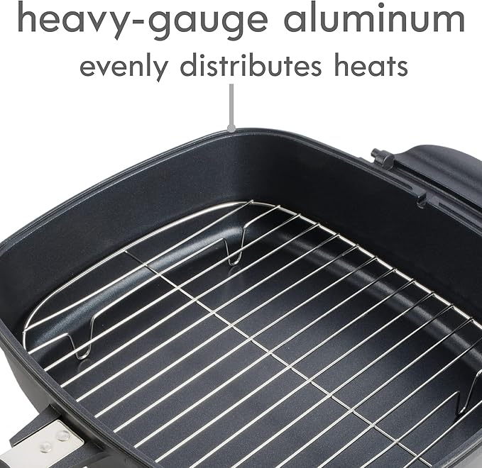 Kenmore Wyatt Aluminum Stackable All in One Multi-Function Cookware Set (Grill Fry Steam Saute)