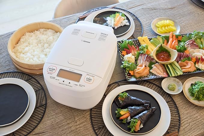 Zojirushi NW-YNC18WA Induction Rice Cooker and Warmer10 Cup White