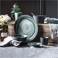 Dinnerware Sets - Luxury Gift Dishes Service Set Porcelain Dinnerware Sets 32 Pieces Retro Ice Glaze Ceramics Dinner Combination Set | Cereals Bowls and Steak Plates Sets