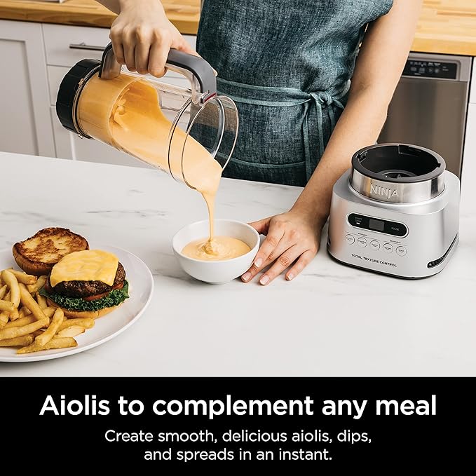 Ninja SS151 TWISTi Blender DUO High-Speed 1600 WP Smoothie Maker &amp Nutrient Extractor* 5 Functions Smoothie Spreads &amp More smartTORQUE 34-oz. Pitcher &amp (2) To-Go Cups Gray