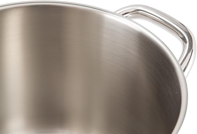 Barazzoni Chef Line 6 Piece Saucepan Set 16/20/24 cm Saucepans 16/20/24 cm Lids Stainless Steel