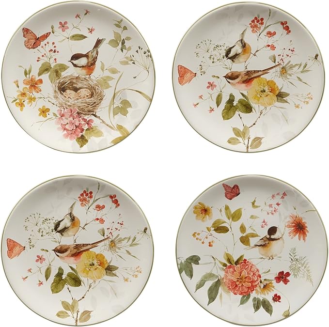 Certified International Nature's Song 16 Piece Dinnerware Set Service For 4