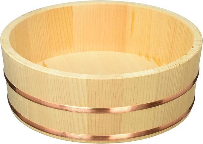 Yamashita Kogei 120057001 Rice Table Made in Sawara 9.4 inches (24 cm) Capacity 2 Cups