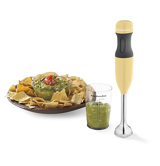 KitchenAid KHB1231MY 2-Speed Hand Blender Majestic Yellow
