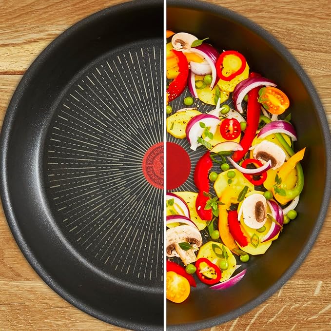 Tefal Ingenio Preference ON Saucepan Set 7 Pieces Stackable Removable Handle Space Saving Non-Stick Induction Stainless Steel L9749702