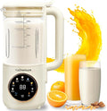 Nut Milk Maker 47ozHomemade Soy MilkAlmond MilkPlant Based MilksOat MilkCoconutBaby FoodElectric Bean and Nut Milk Machine with Delay Start/24 Hours Timer/Keep Warm/Self-Cleaning/Boil Water