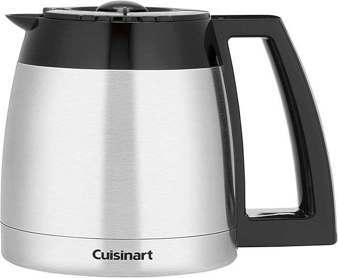Cuisinart DCC-2400RC 12-Cup Stainless Thermal Carafe for DGB-900BC DCC-2400 and DCC-2700 Black